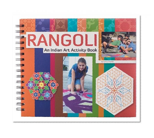 Book Cover Rangoli: An Indian Art Activity Book (Parents' Choice Recommended)
