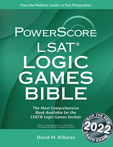 Book Cover The PowerScore LSAT Logic Games Bible (Powerscore Test Preparation)
