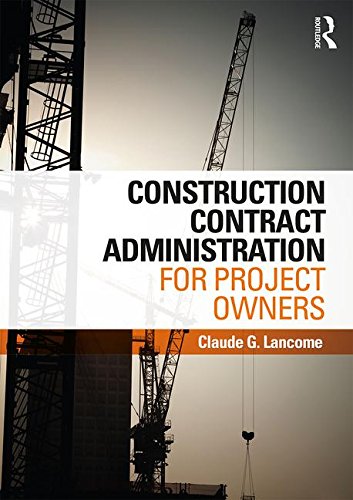 Book Cover Construction Contract Administration for Project Owners