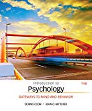 Book Cover Introduction to Psychology: Gateways to Mind and Behavior