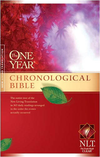 Book Cover The One Year Chronological Bible NLT (One Year Bible: Nlt)