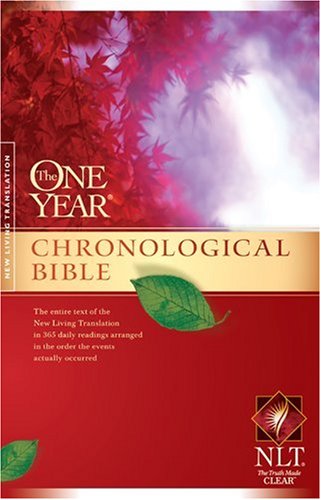 Book Cover The One Year Chronological Bible NLT (Softcover)