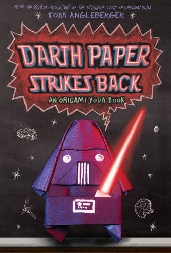 Book Cover Darth Paper Strikes Back (Origami Yoda #2)