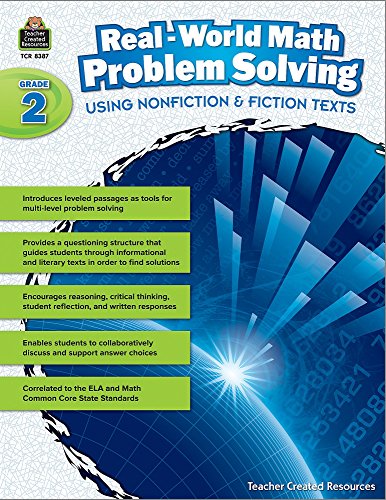 Book Cover Real-World Math Problem Solving: Using Nonfiction & Fiction Texts Grade 2