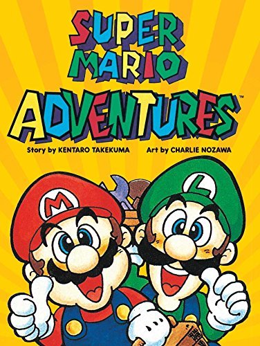 Book Cover Super Mario Adventures