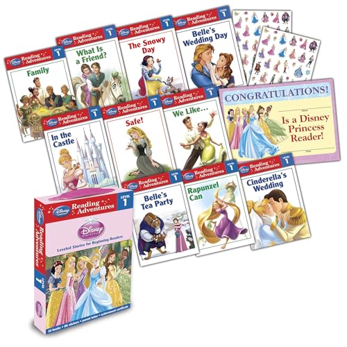 Book Cover Disney Princess: Reading Adventures Disney Princess Level 1 Boxed Set