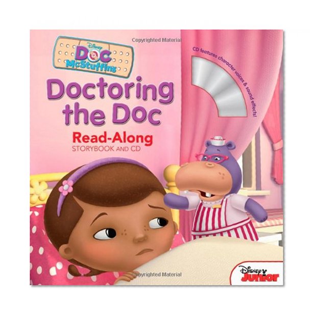 Book Cover Doc McStuffins Read-Along Storybook and CD Doctoring the Doc