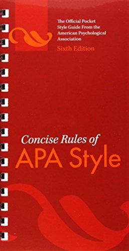 Apa style for dissertation reference