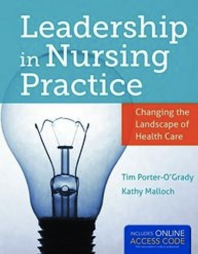 Book Cover Leadership In Nursing Practice
