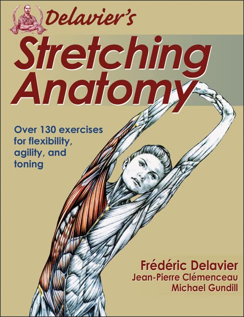 Book Cover Delavier's Stretching Anatomy