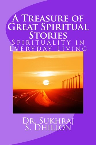Book Cover A Treasure of Great Spiritual Stories: Spirituality in Everyday Living