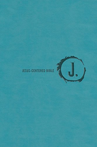 Book Cover Jesus-Centered Bible NLT, Turquoise