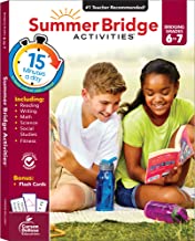 Book Cover Summer Bridge Activities Workbookâ€•Bridging Grades 6 to 7 in Just 15 Minutes a Day, Reading, Writing, Math, Science, Social Studies, Summer Learning Activity Book With Flash Cards (160 pgs)