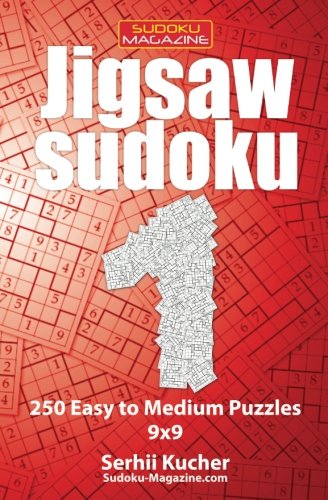 Book Cover Jigsaw Sudoku - 250 Easy to Medium Puzzles 9x9 (Volume 1)