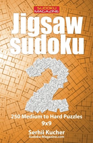 Book Cover Jigsaw Sudoku - 250 Medium to Hard Puzzles 9x9 (Volume 3)