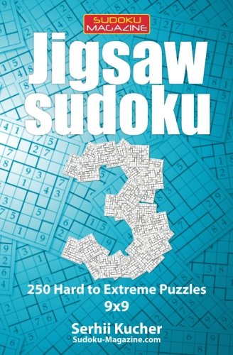 Book Cover Jigsaw Sudoku - 250 Hard to Extreme Puzzles 9x9 (Volume 2)