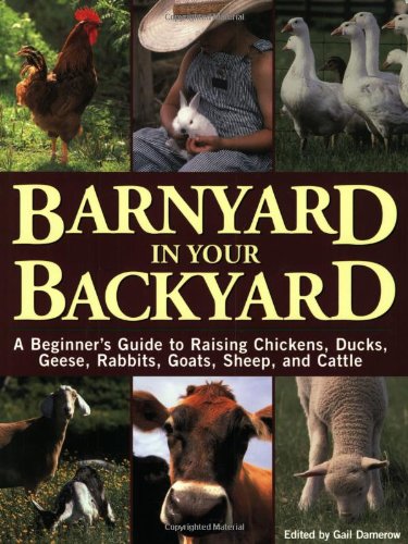 Book Cover Barnyard in Your Backyard: A Beginner's Guide to Raising Chickens, Ducks, Geese, Rabbits, Goats, Sheep, and Cattle