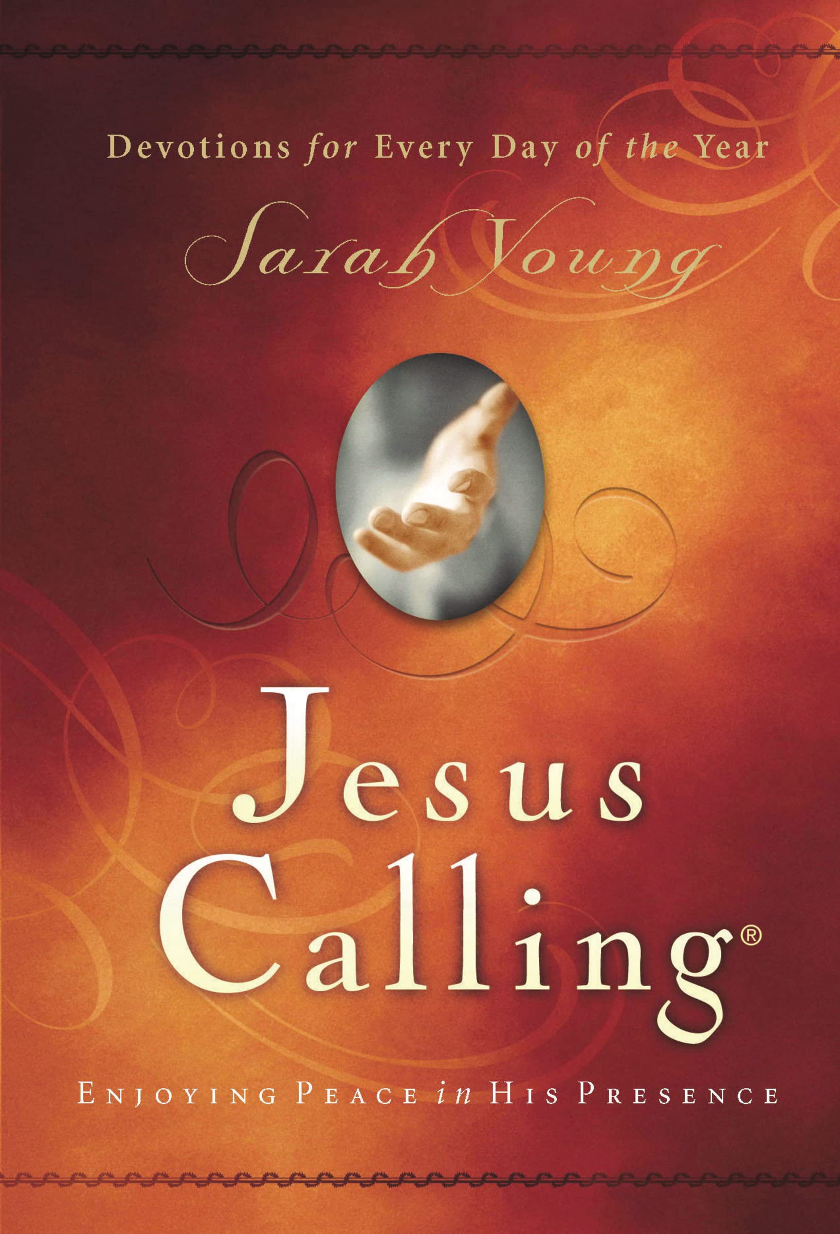 Book Cover Jesus Calling, Padded Hardcover, with Scripture References: Enjoying Peace in His Presence (A 365-Day Devotional)