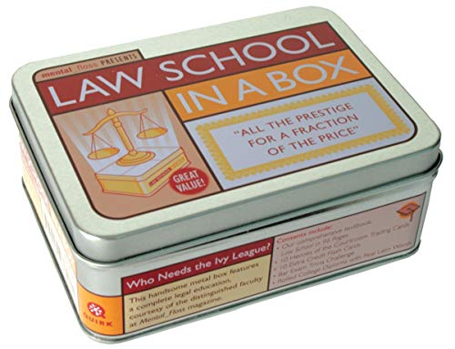 Book Cover Law School in a Box: All the Prestige for a Fraction of the Price