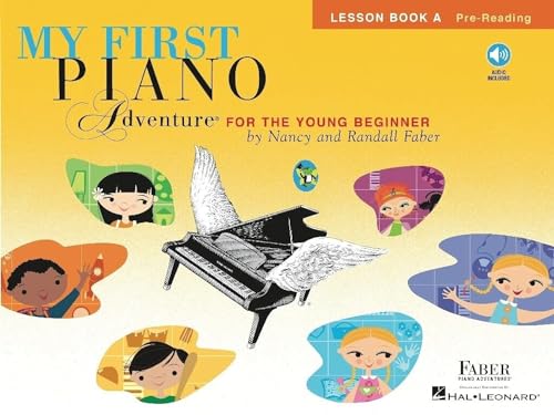 Book Cover My First Piano Adventure Lesson Book A with Online Audio