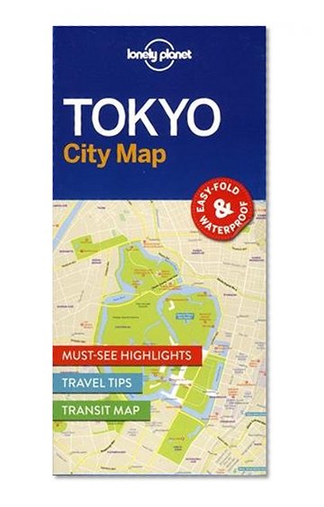 Book Cover Lonely Planet Tokyo City Map (Travel Guide)