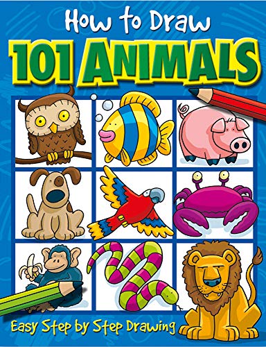 Book Cover How to Draw 101 Animals