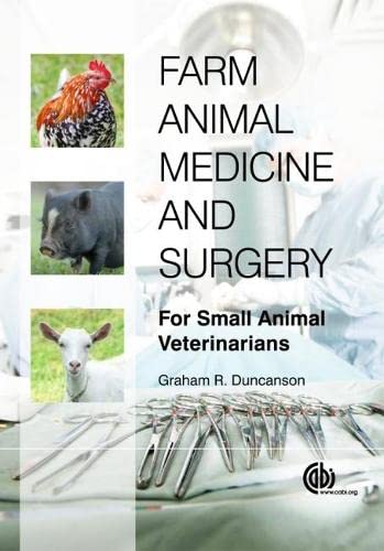 Book Cover Farm Animal Medicine and Surgery: For Small Animal Veterinarians