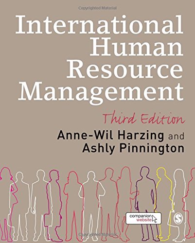 Book Cover International Human Resource Management
