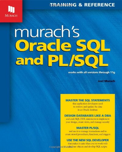 Book Cover Murach's Oracle SQL and PL/SQL (Training & Reference)