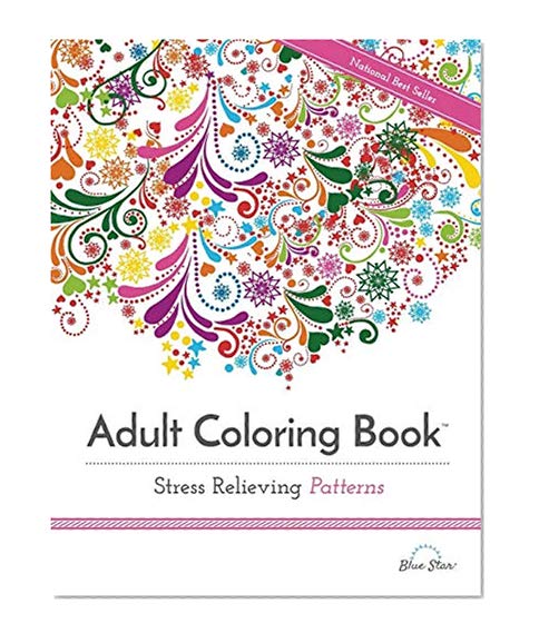 Book Cover Adult Coloring Book: Stress Relieving Patterns (Adult Coloring Books Best Sellers)
