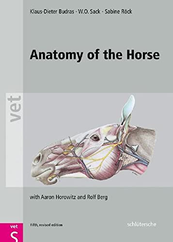 Book Cover Anatomy of the Horse, Fifth, Revised Edition