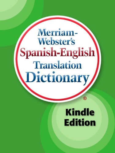 Book Cover Merriam-Webster's Spanish-English Translation Dictionary, Kindle Edition (Spanish Edition)