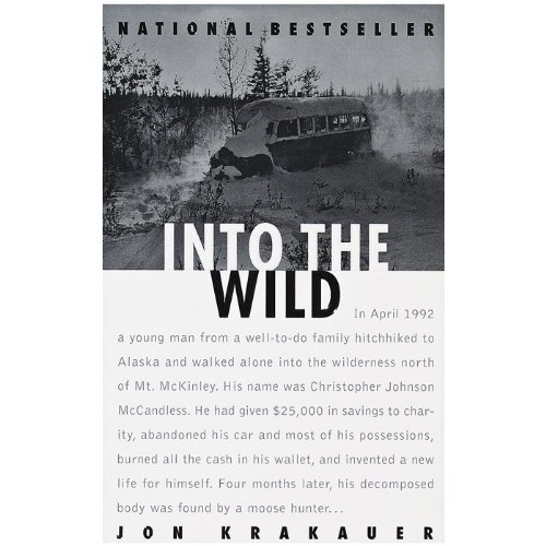 Book Cover Into the Wild 1997 Anchor paperback by Jon Krakauer