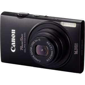 Book Cover Canon PowerShot ELPH 110 HS 16.1 MP CMOS Digital Camera with 5x Optical Image Stabilized Zoom 24mm Wide-Angle Lens and 1080p Full HD Video Recording (Black) (OLD MODEL) Black Standard Packaging