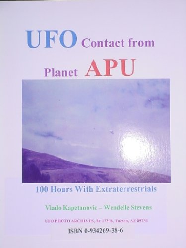 Book Cover UFO CONTACT FROM PLANET APU