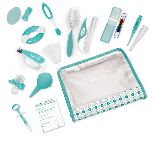 Book Cover Summer Complete Nursery Care Kit, Teal/White