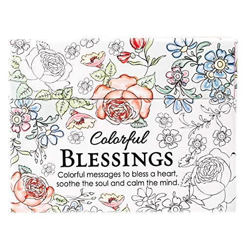 Book Cover Colorful Blessings: Cards to Color and Share