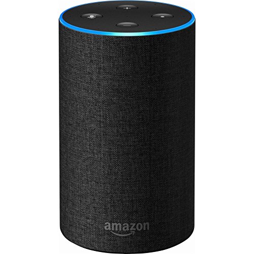 Book Cover Echo (2nd Generation) - Smart speaker with Alexa and Dolby processing - Charcoal Fabric