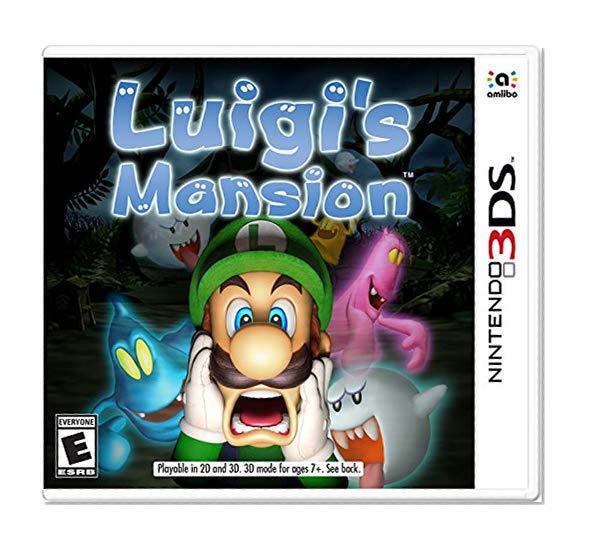 Book Cover Luigi's Mansion - Nintendo 3DS