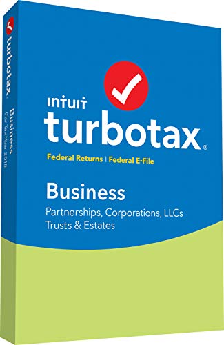 Book Cover TurboTax Business 2018 Tax Software [PC Disc]