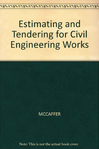Book Cover Estimating and Tendering for Civil Engineering Works