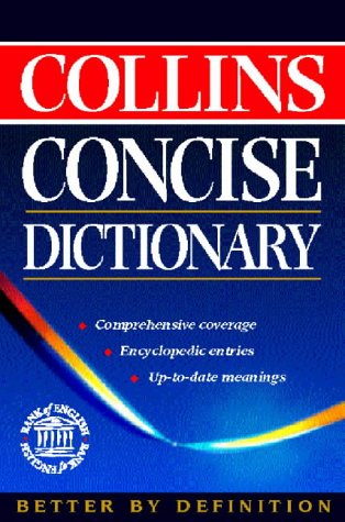 Book Cover Collins Concise English Dictionary