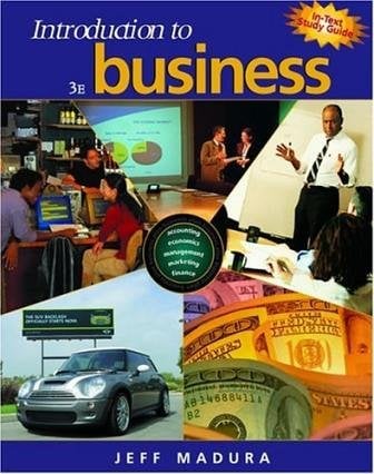 Book Cover Introduction to Business w/CD-Rom (3rd Edition)