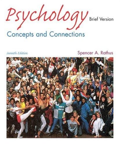 Book Cover Psychology: Concepts&Connections Brief Version (7th Edition) Text Only