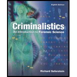 Book Cover Criminalistics : An Introduction to Forensic Science - Textbook Only