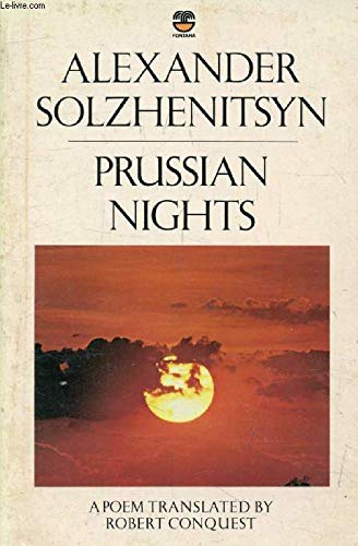 Book Cover Prussian Nights (Russian and English Edition)