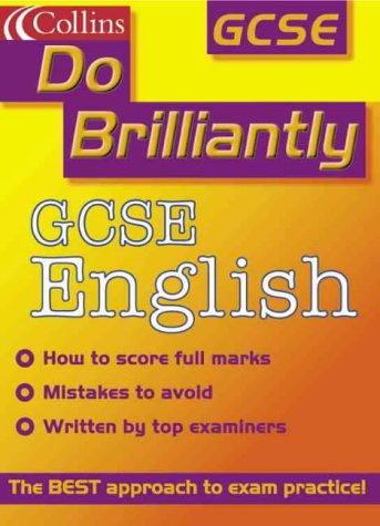 Book Cover GCSE English (Do Brilliantly at...)