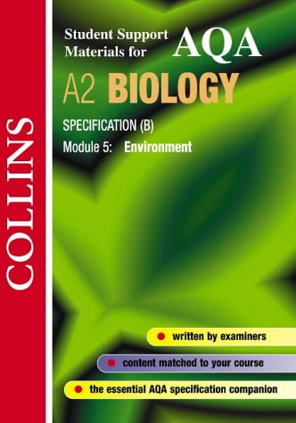Book Cover AQA (B) Biology: Environment (Collins Student Support Materials)