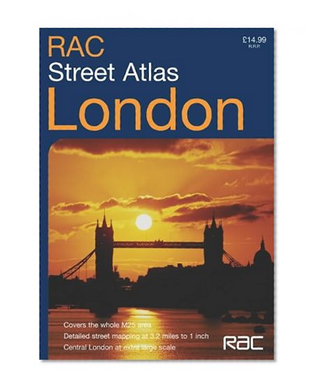 Book Cover RAC London Street Atlas