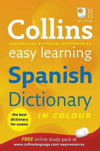 Book Cover Collins Easy Learning Spanish Dictionary (Collins Easy Learning Dictionaries) (Spanish and English Edition)